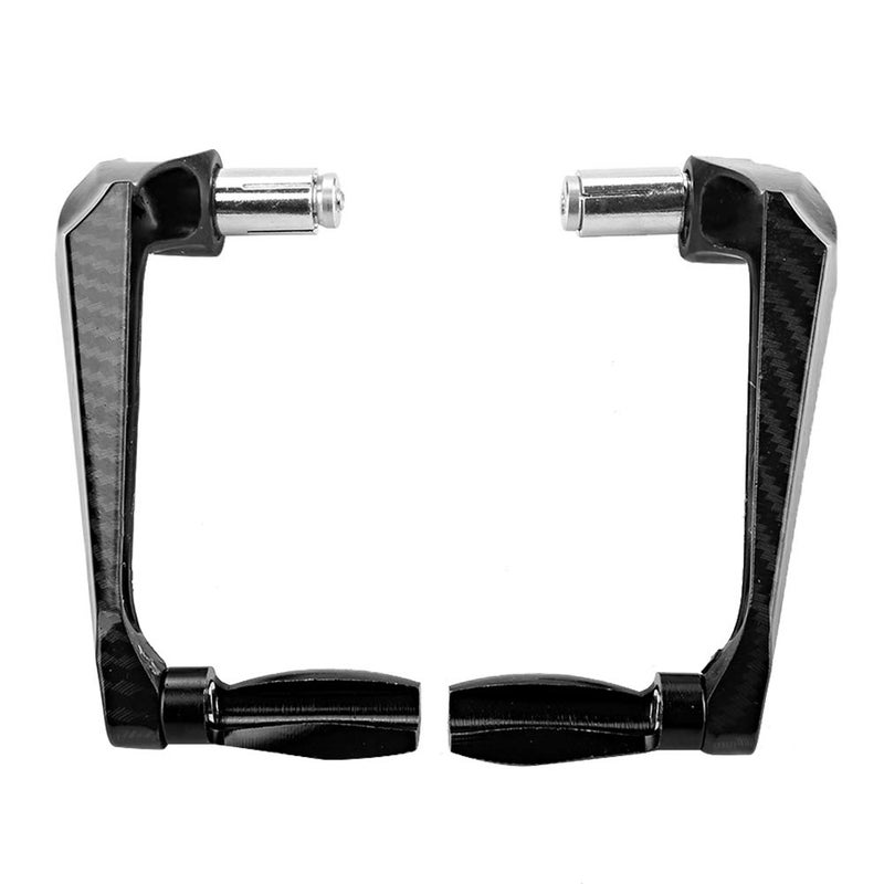 KIMISS Universal 7/8in 22mm CNC Aluminum Handlebar Brake Clutch Lever Hand Guard Protector for Motorcycle  Motorbike  Scooters  Electric Cars  Mountain Bikes(Black) - Image 2